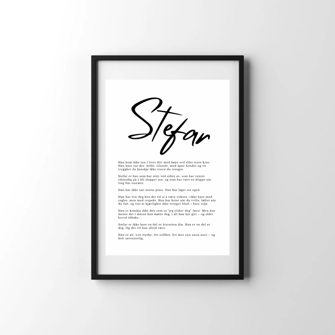 Plakat - Stefar