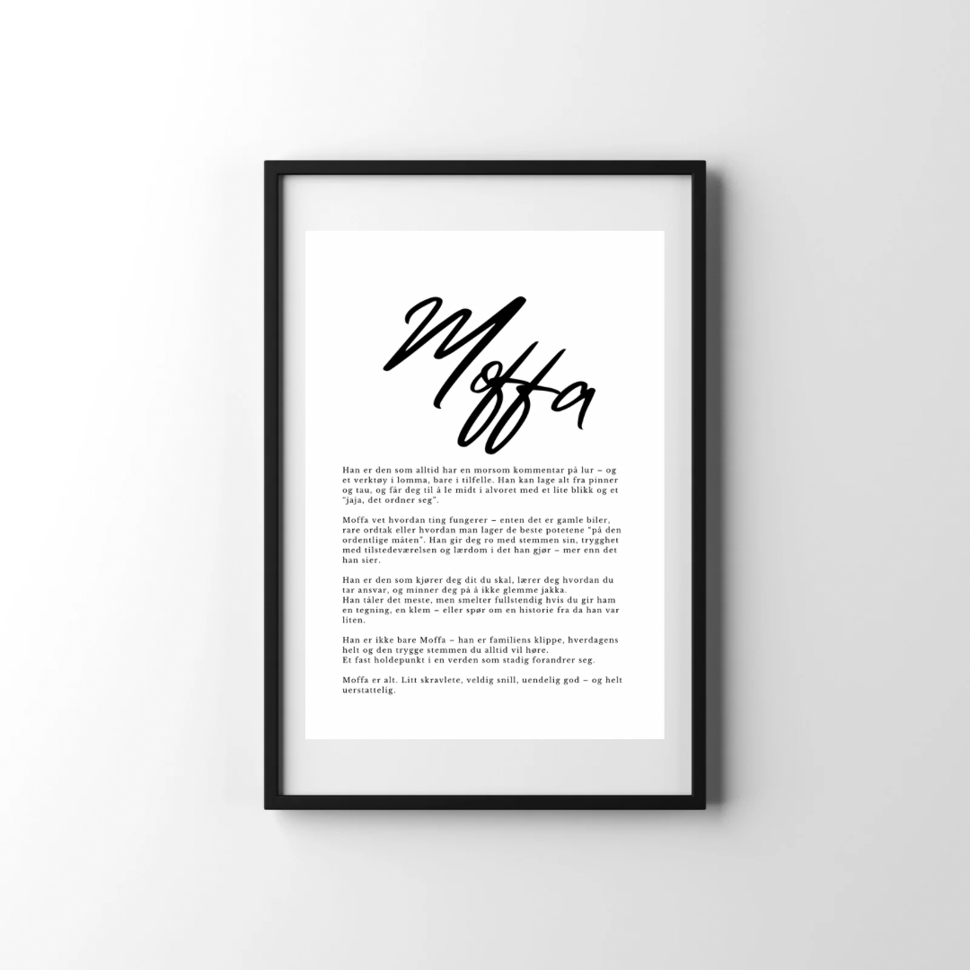 Plakat - Moffa