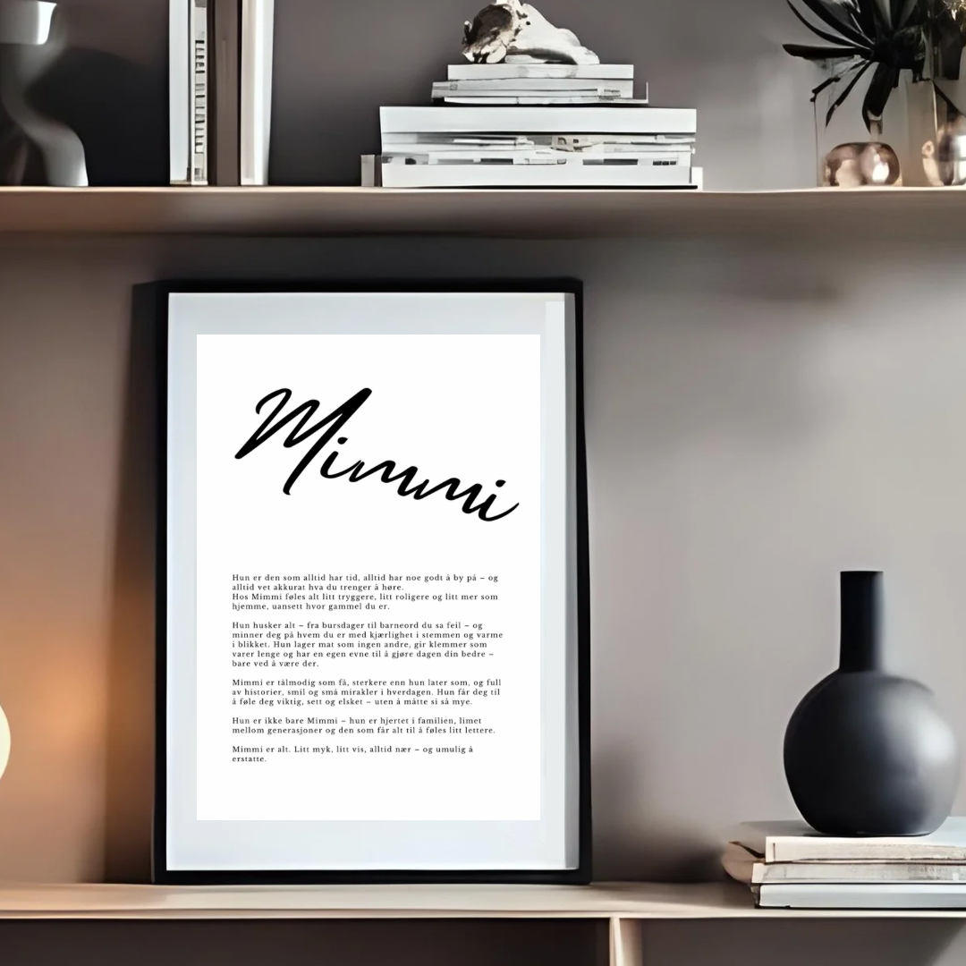 Plakat - Mimmi