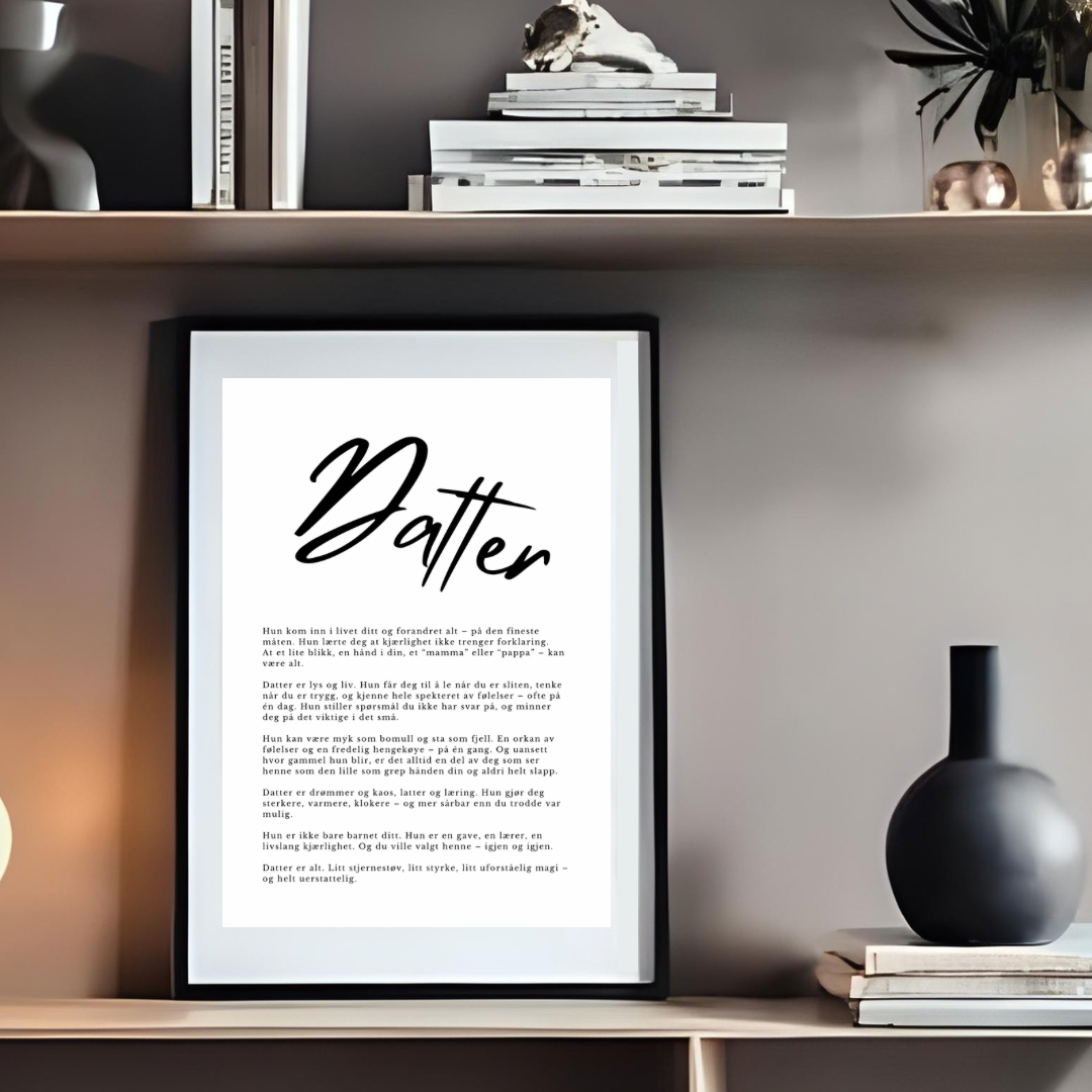 Plakat - Datter