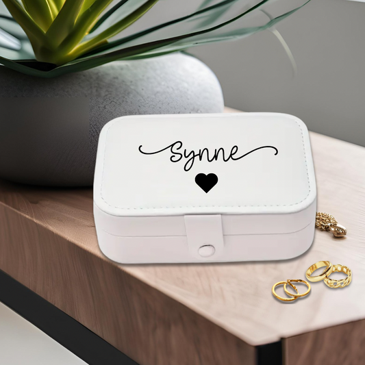 Smykkeskrin stor - hvit