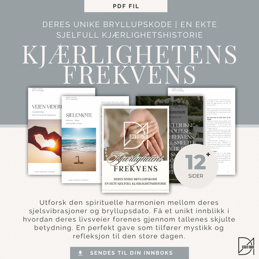 Kjærlighetens Frekvens – Deres unike bryllupskode