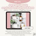 Den Ultimate Organiseringspakken – 300 Estetiske Etiketter (PDF)