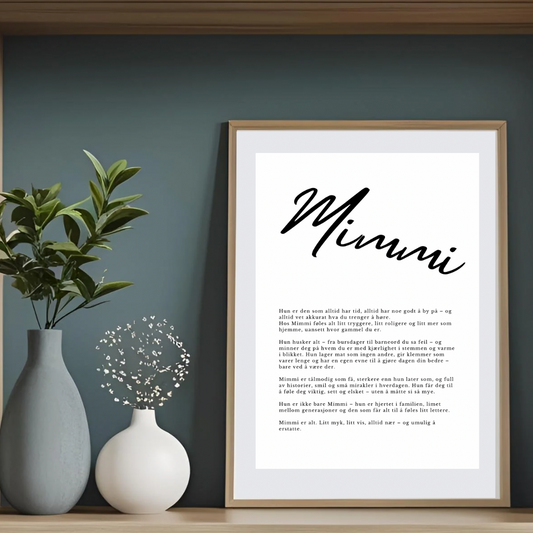 Plakat - Mimmi