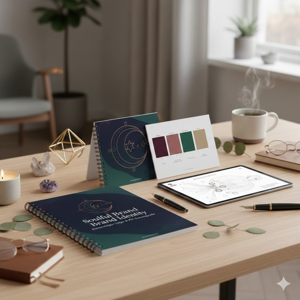 Soulful Brand Identity – Numerologisk Logo & Designpakke