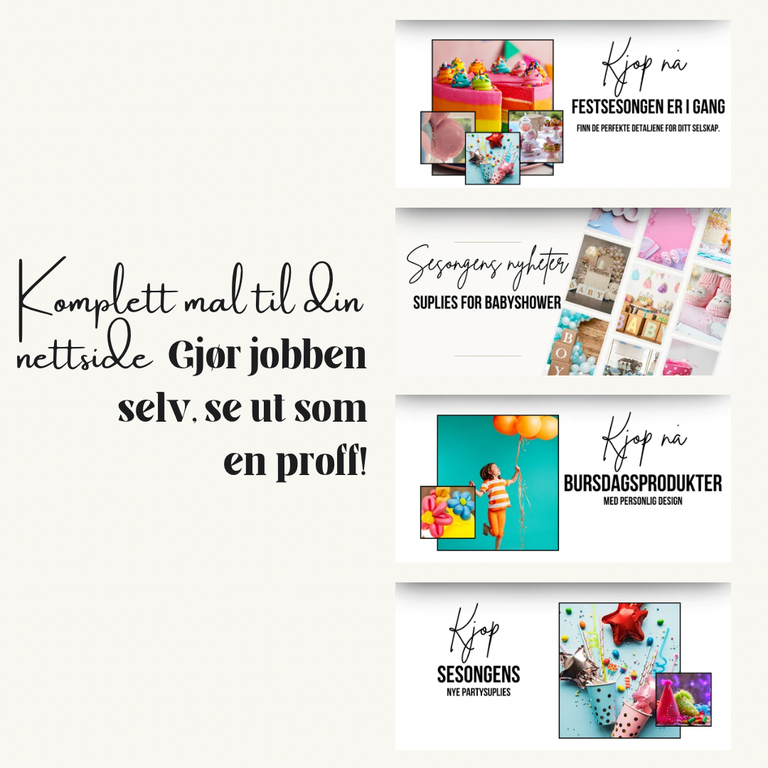 Webdesignmal pakke