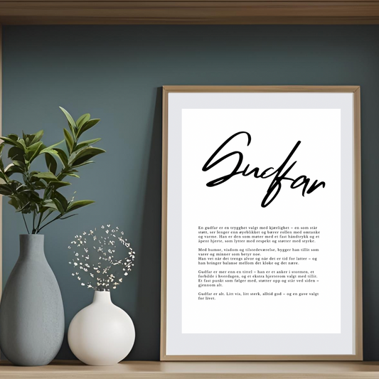 Plakat - Gudfar