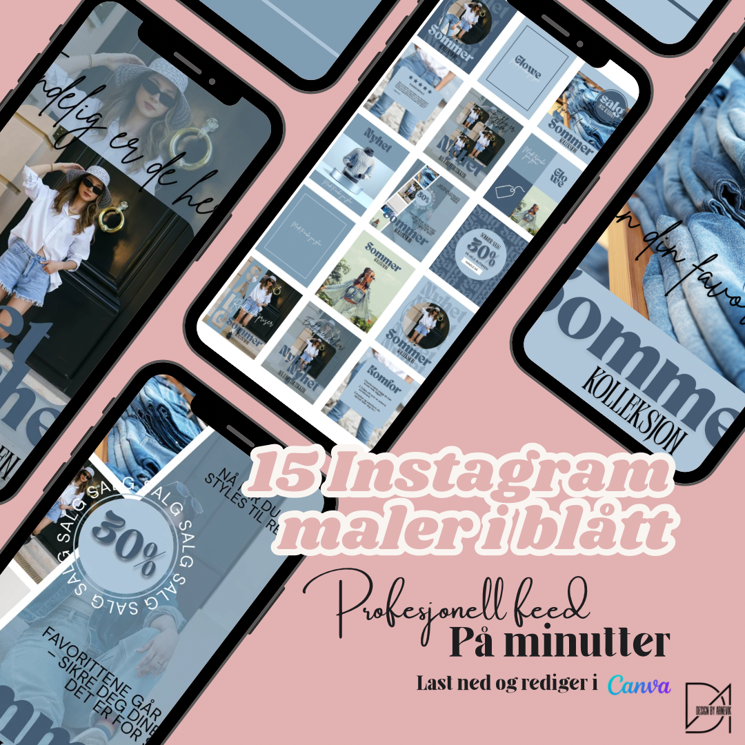15 redigerbare Instagram-maler