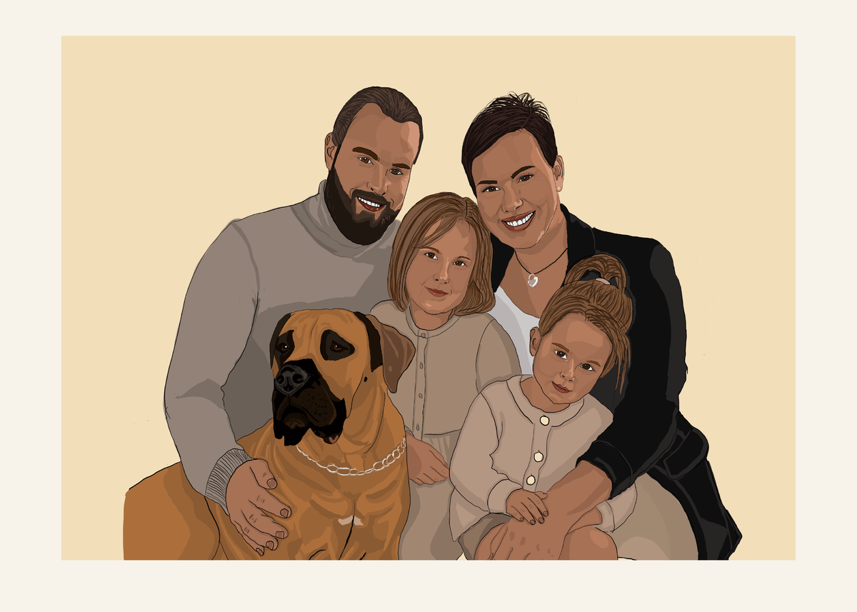 Personlig digital illustrasjon