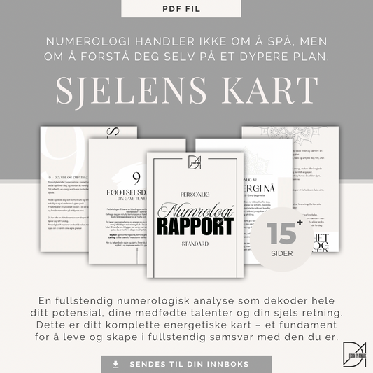 Sjelenskart - Numerologirapport
