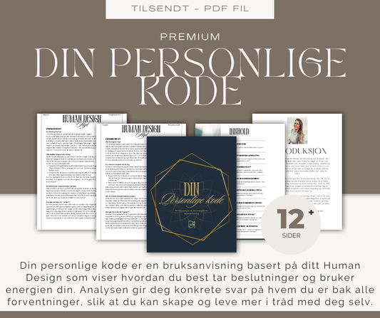 Din personlige kode: Den ultimate guiden til deg selv
