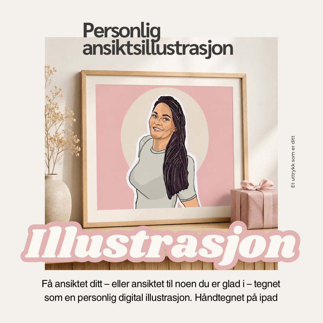 Personlig ansiktsillustrasjon