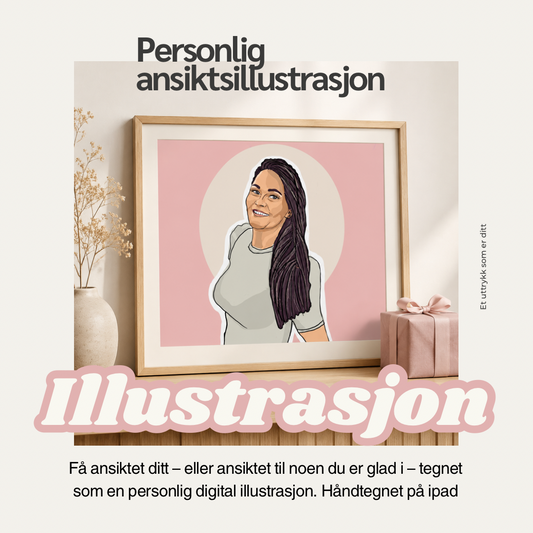 Personlig ansiktsillustrasjon