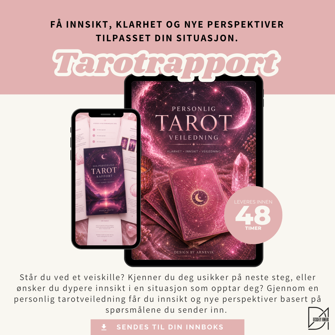 Personlig Tarotrapport – Klarhet, innsikt og veiledning gjennom tarotkort