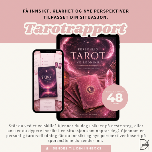 Personlig Tarotrapport – Klarhet, innsikt og veiledning gjennom tarotkort