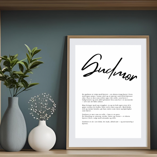 Plakat - Gudmor