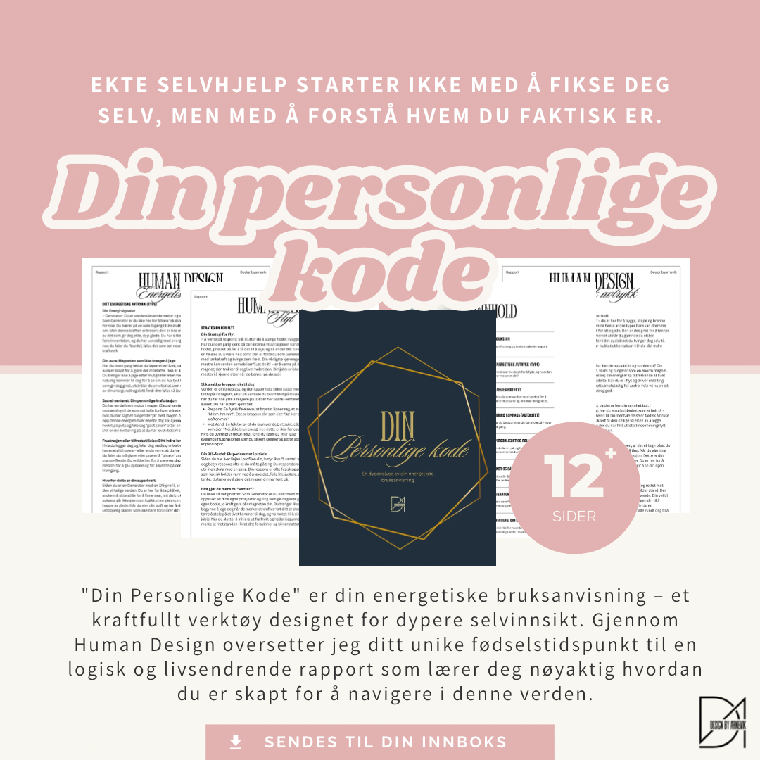 Din personlige kode: Den ultimate guiden til deg selv