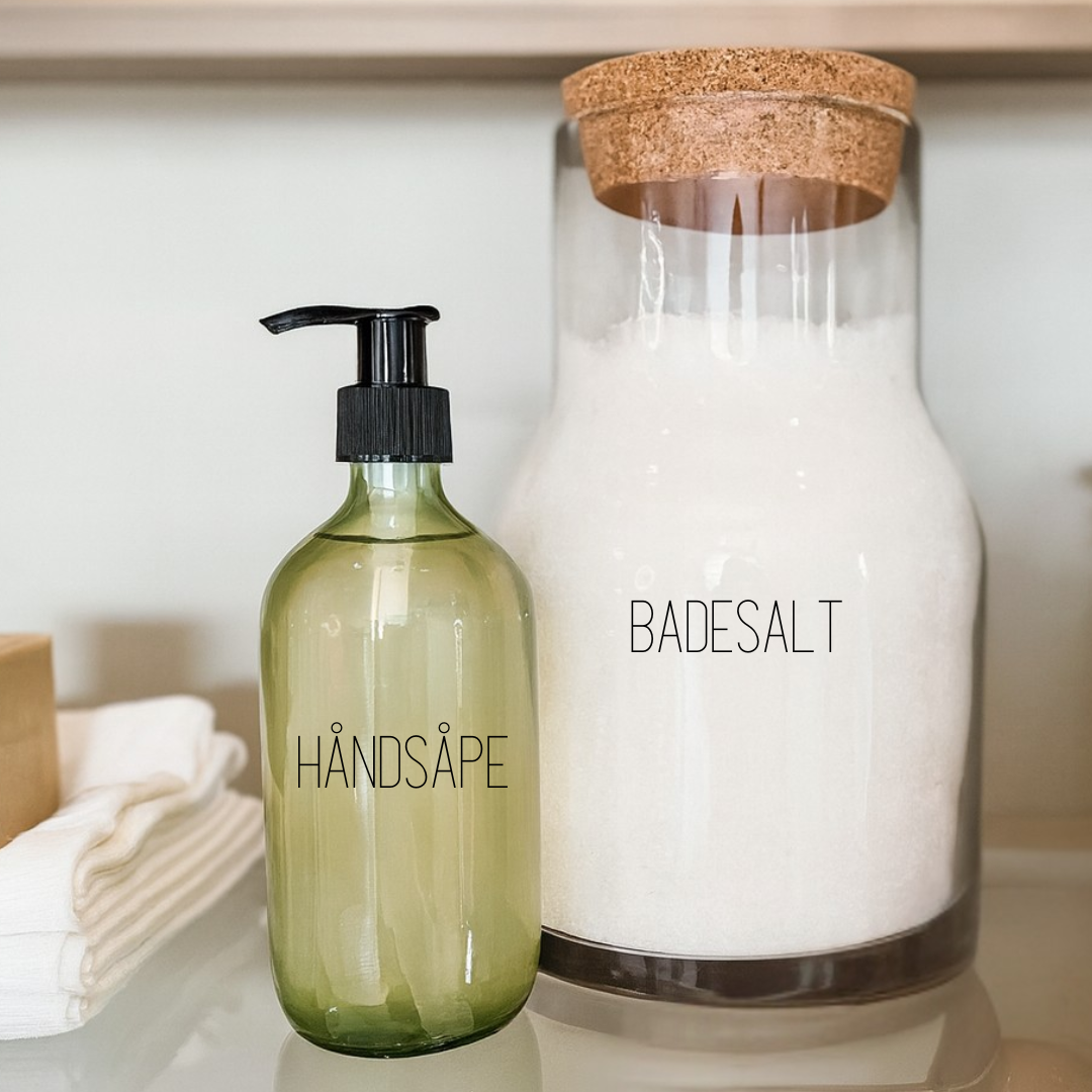 Personlige etiketter - lag etiketter