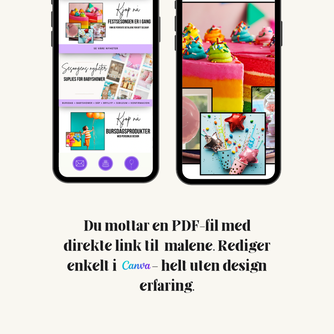 Webdesignmal pakke