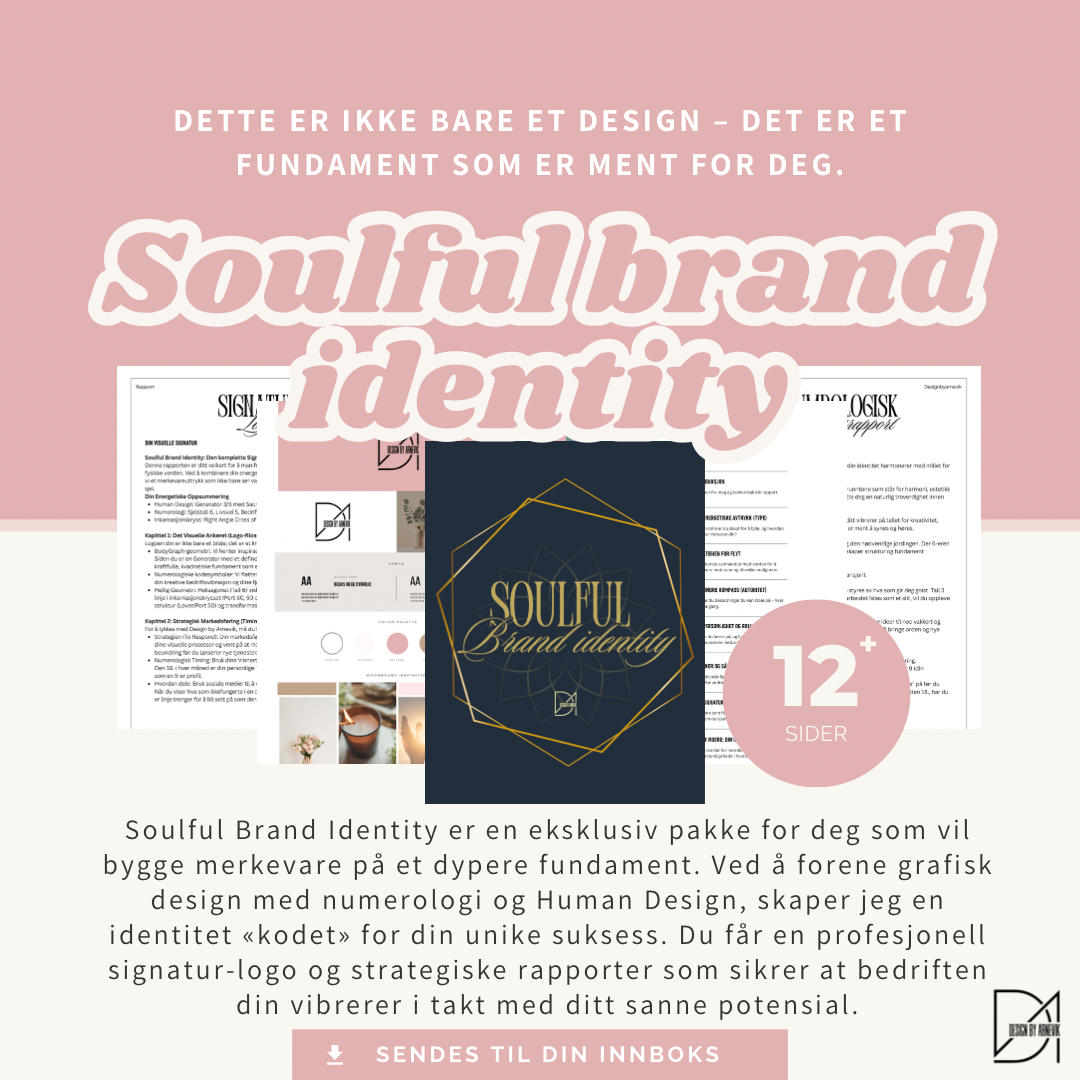 Soulful Brand Identity – Logo & Designpakke