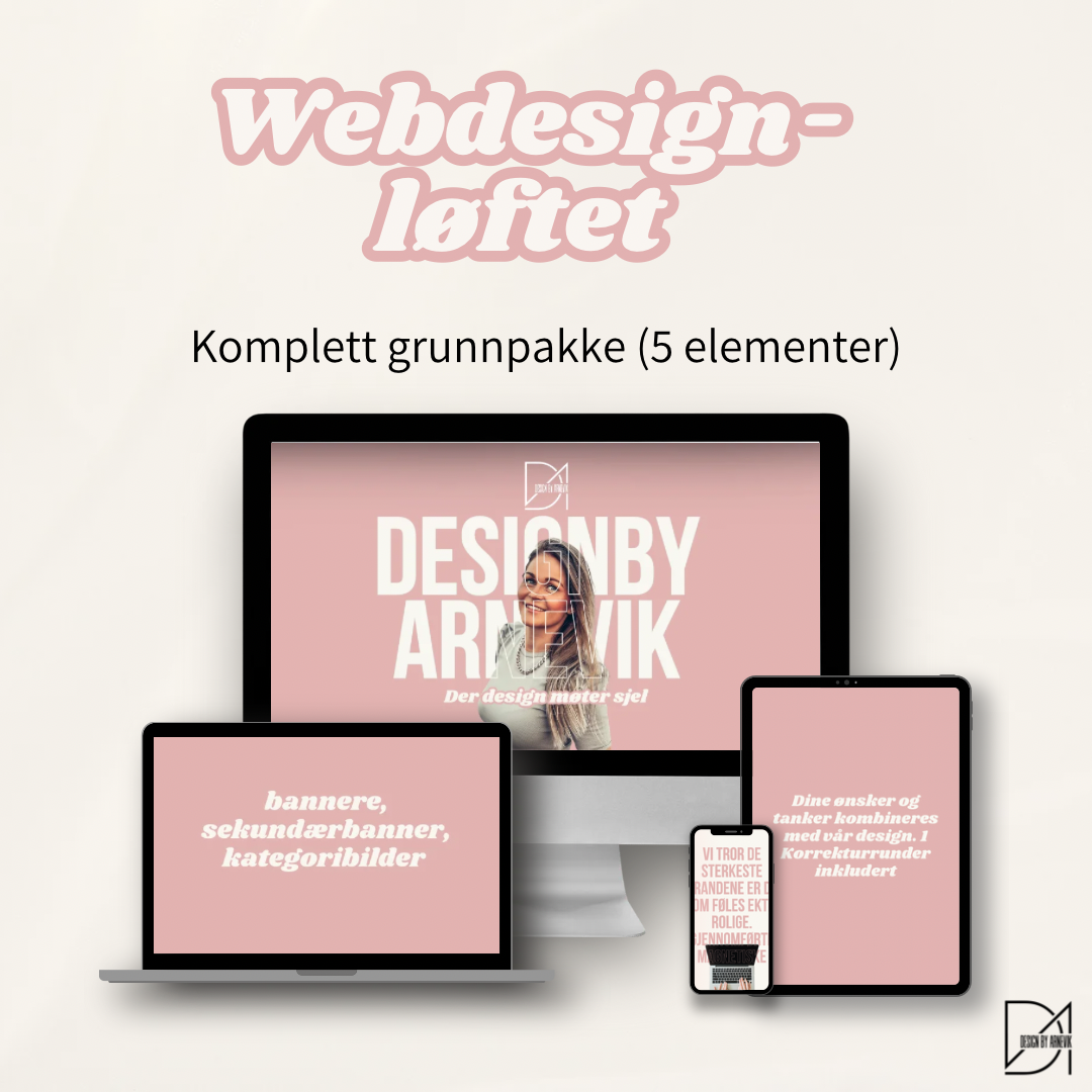 Web-løftet: Komplett grunnpakke (5 bilder)