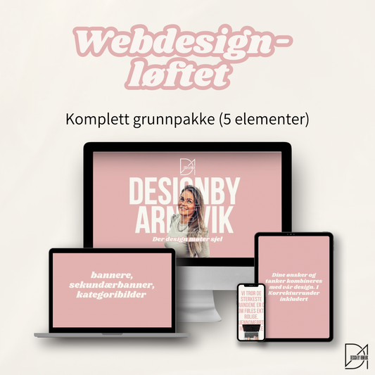 Web-løftet: Komplett grunnpakke (5 bilder)