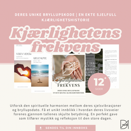 Kjærlighetens Frekvens – Deres unike bryllupskode