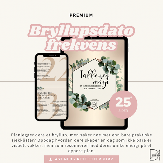 Bryllupsguide - Design deres fremtid gjennom tallene