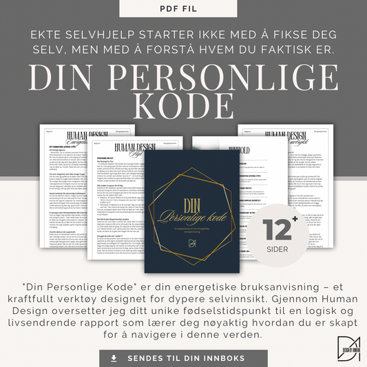 Din personlige kode: Den ultimate guiden til deg selv