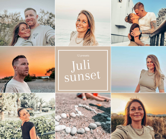 12 Eksklusive Lightroom Presets for sommer og sol