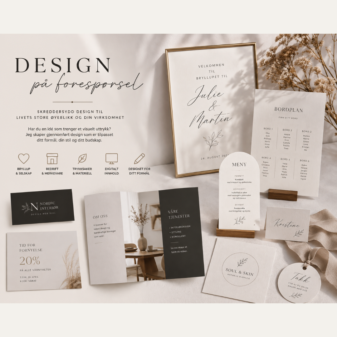 Design på forespørsel