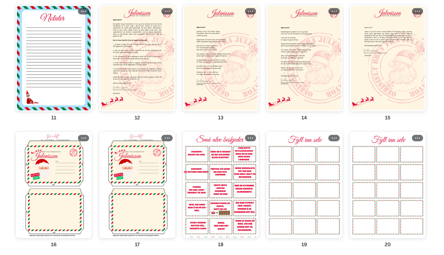 Rampenissen planlegger - førjulstiden