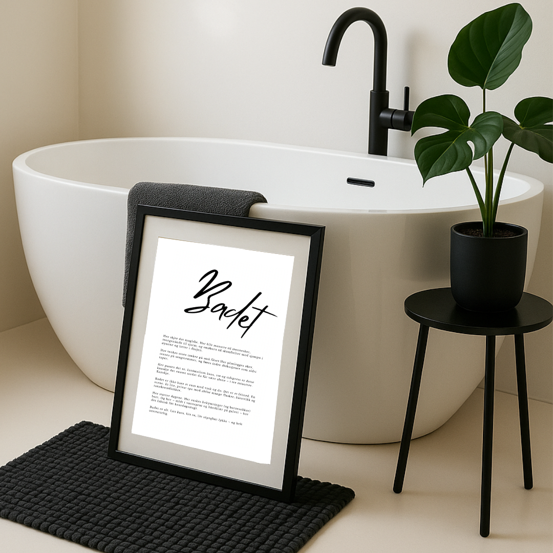 Plakat - Badet