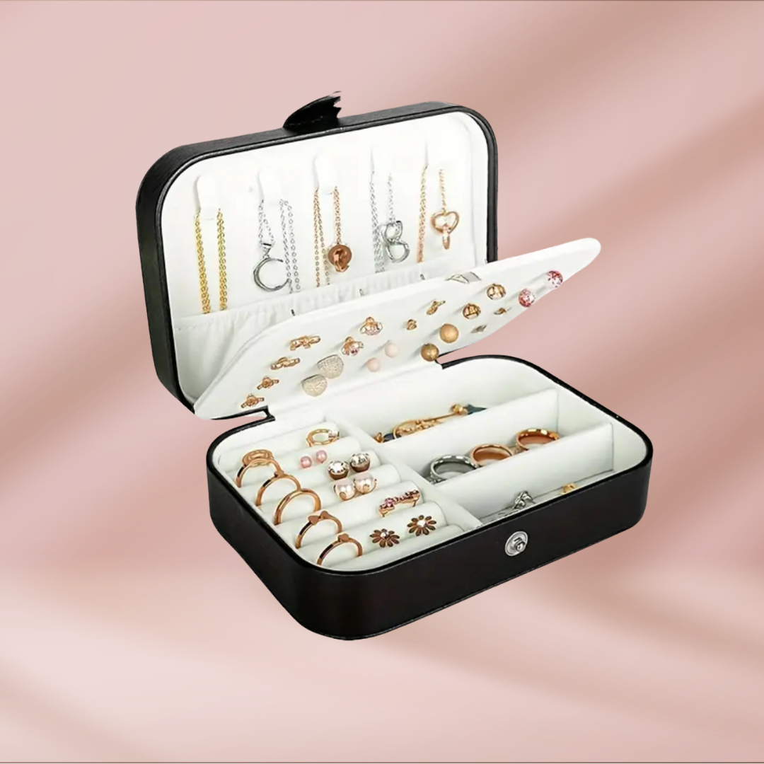 Smykkeskrin stor - svart