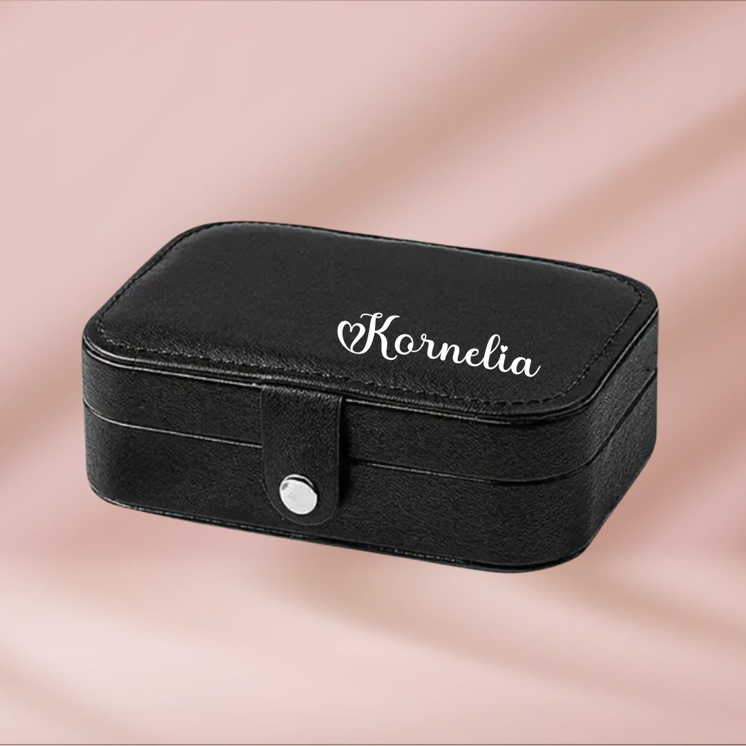 Smykkeskrin stor - svart