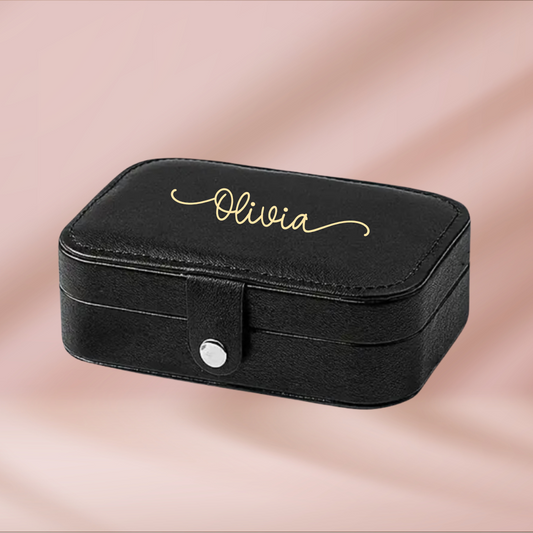 Smykkeskrin stor - svart