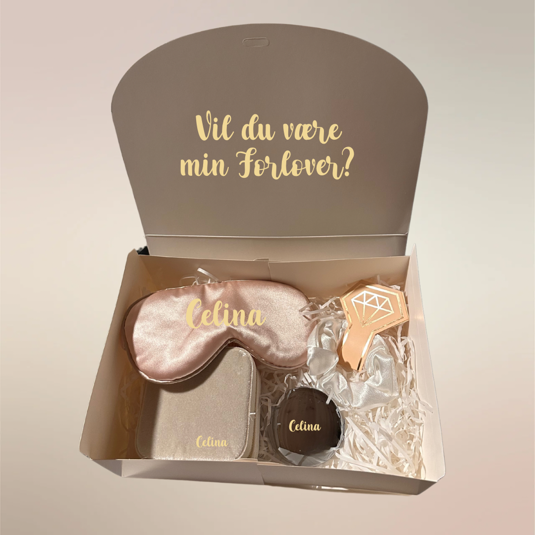 Gave til forlover HVIT